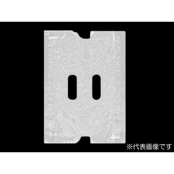 福助工業 弁当用レジ袋 SKバッグバイオ25かすみ草 No.80 0485071 1袋(50個)（直送品）