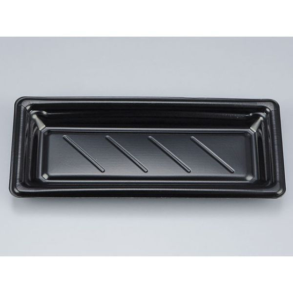 シーピー化成 寿司容器 SF和角15 黒本体 0278015000525 1袋(50個)（直送品）