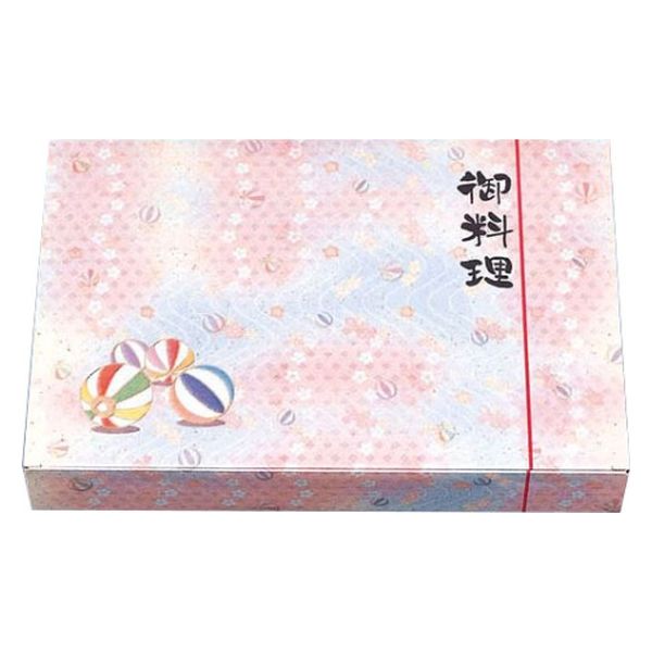 北原産業 仕出弁当 90-60恋夢 ワンピース 紙ボックス 本体 150180 1袋(50個)（直送品）