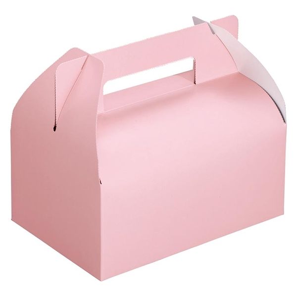 ヤマニパッケージ  ケーキ箱 キャリーピンク #5 20-102 500箱(50箱×10)（直送品）