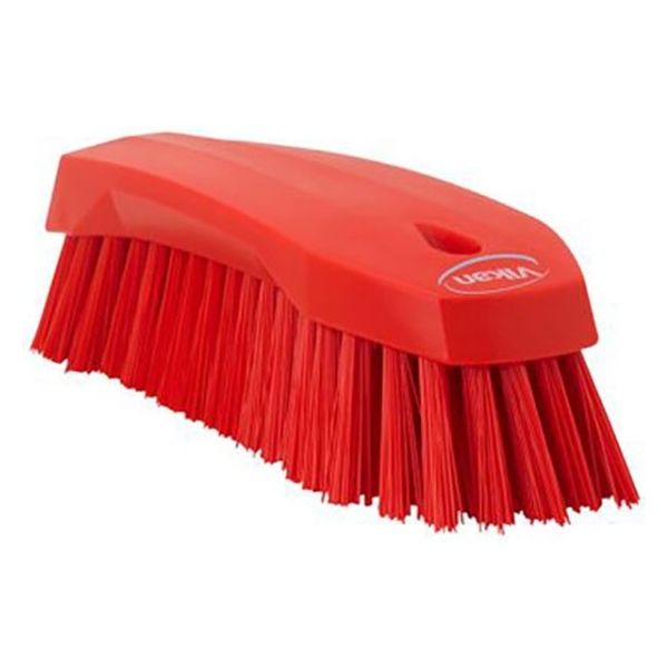 ヴァイカン ブラシ ハンドブラシ(ハード) レッド 38904 1個（直送品）