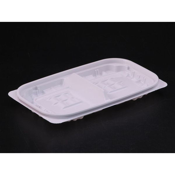 リスパック 惣菜容器 クリーンカップ ガード 300B2S 白 PAQA192 1袋(50個)（直送品）