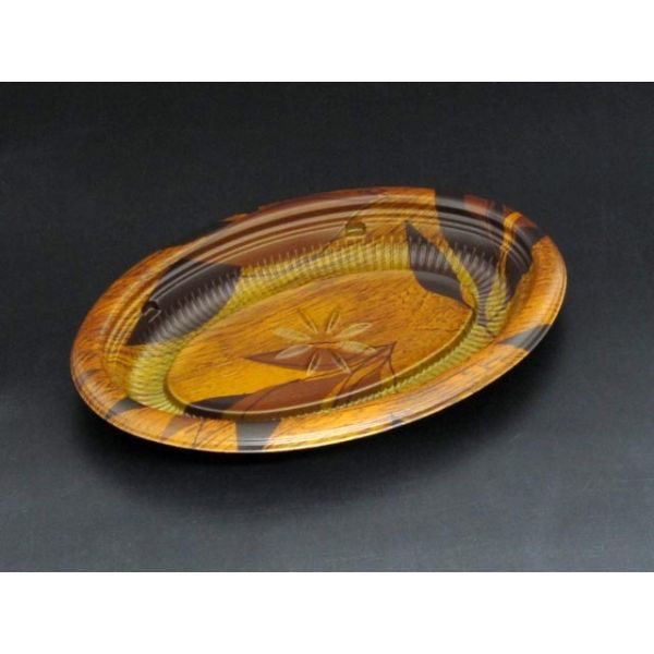 リスパック 惣菜容器 バイオデリカ KA D21B モカブラウン RHBD805 1袋(50個)（直送品）