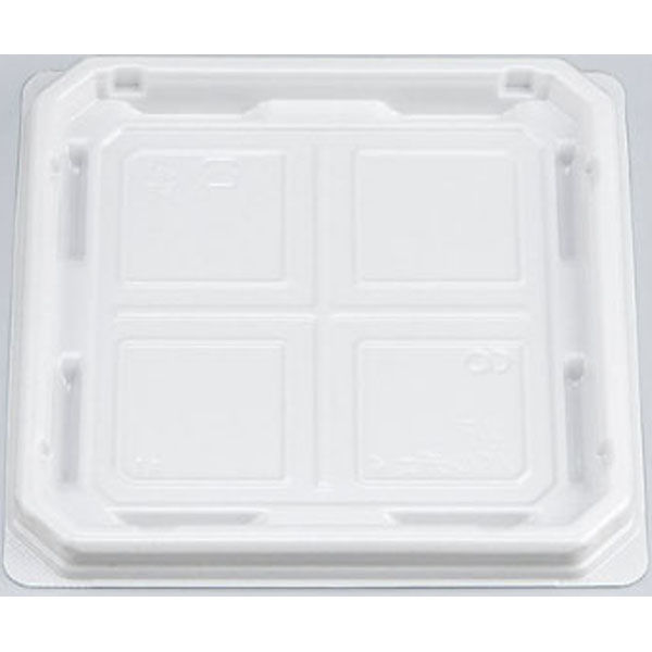 シーピー化成 菓子容器 UFパルチェ4 ホワイト本体 0595404000075 1袋(50個)（直送品）