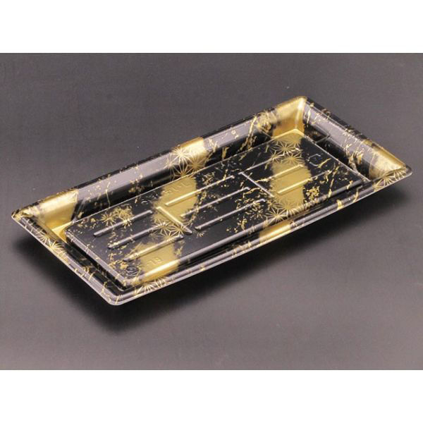 リスパック 刺身・鮮魚容器 ふれあいL 25-12B こうとく金 FLBP410 1袋(50個)（直送品）