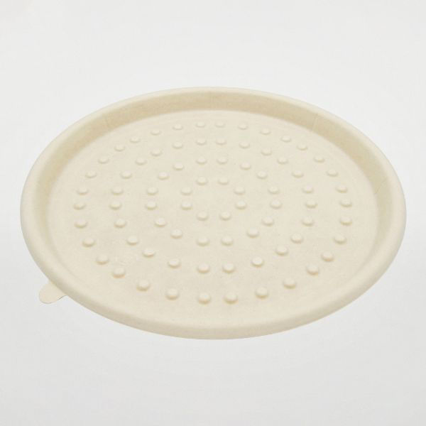 パックスタイル バガス容器 WBピザ 10インチ 663572 1袋(50個)（直送品）