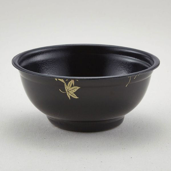 青葉紙業 丼・重容器 D-1(本体)もみじ内黒 205118 1袋(50個)（直送品）