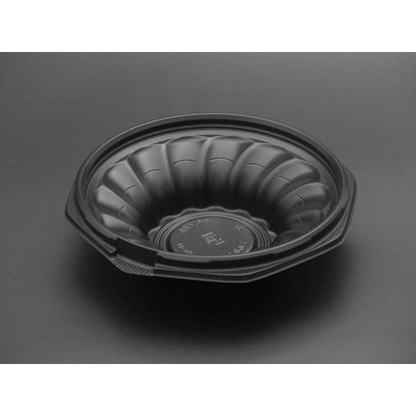 リスパック 丼容器 ハイクッカー このみ160B 黒 RHAL221 1袋(50個)（直送品）