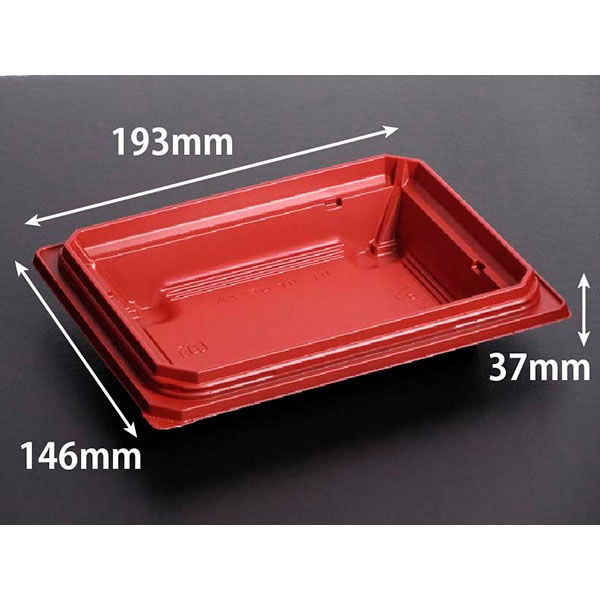 リスパック 丼・重 バイオデリカ 枠重 40-1B RBS RHBN503 1袋(50個)（直送品）