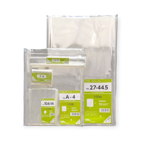ベルベ OPP袋 OPPバッグ No. 50-71 7750 1袋(100個)（直送品）