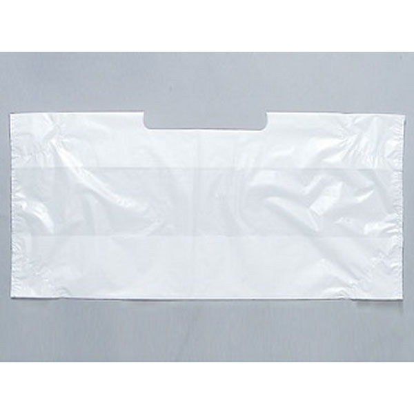 福助工業 弁当用レジ袋 キャリーバッグ ランチ 特大 乳白 0488577 1袋(100個)（直送品）