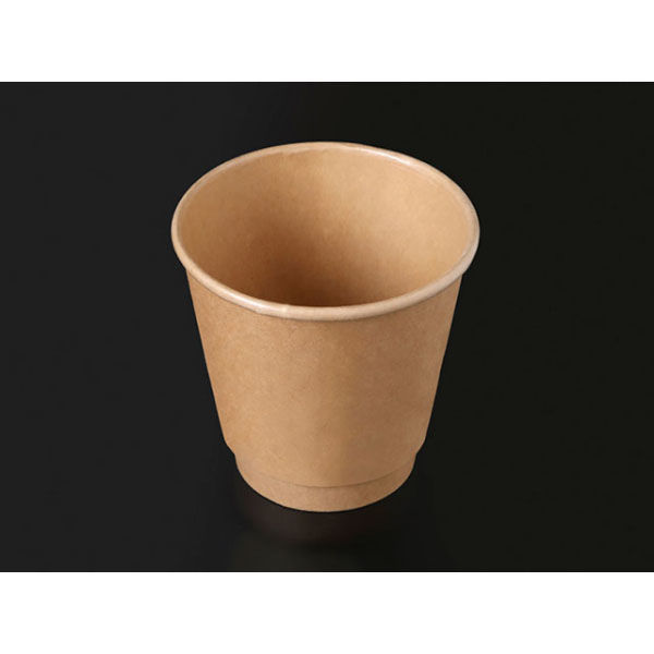 ケーピープラテック 紙コップ KMJ-300 ナチュラル 54440 1袋(25個)（直送品）