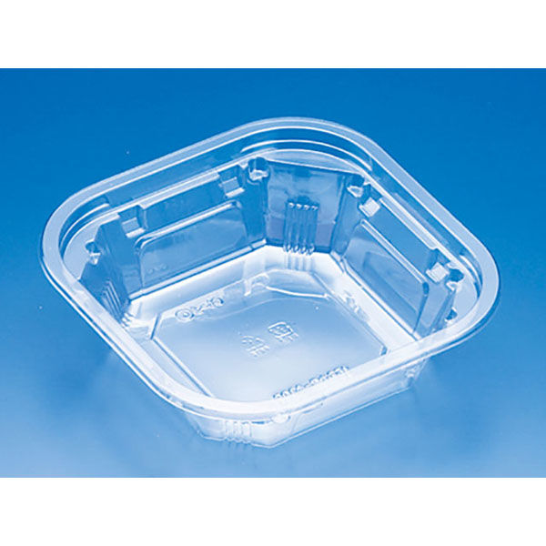 リスパック 日配容器 クリーンカップ 152角430BSZ 新 PAPK668 1袋(50個)（直送品）