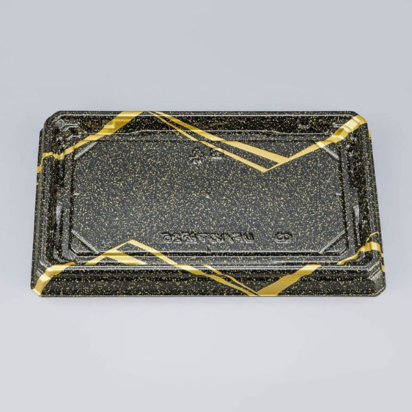 シーピー化成 寿司容器 UFハカマ板25 雷光本体 0597125008985 1袋(50個)（直送品）