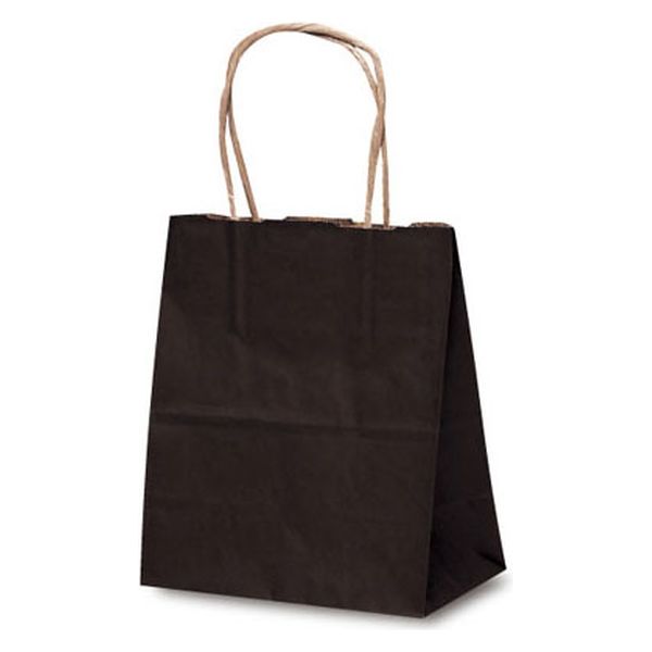 ベルベ 紙袋 自動紐手提袋 T-1 カラー(カカオ) 1112 1袋(25個)（直送品）