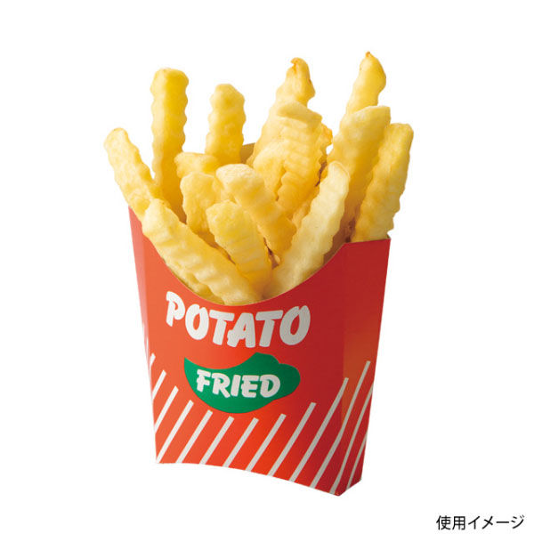 愛宝 惣菜袋 ポテトケース (大) H-8-6 1袋(50個)（直送品）