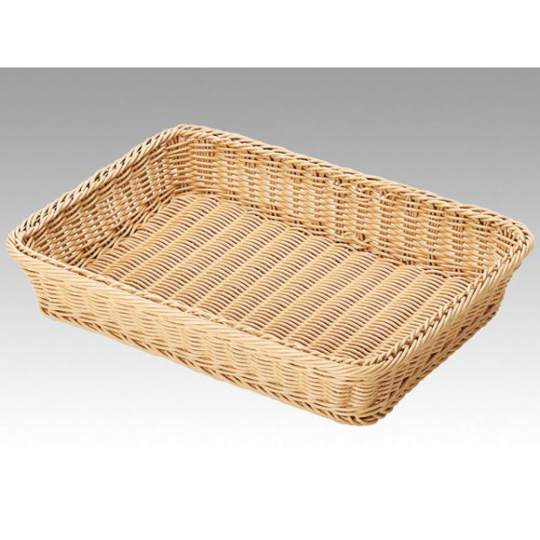 トーダイ 樹脂バスケット VB-903-IVフードバスケット 8枚取 M アイボリー 01090308 1袋(1個)（直送品）