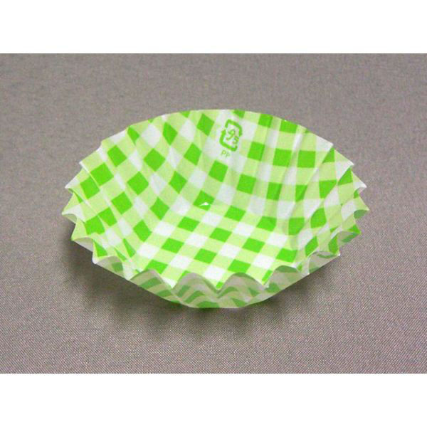 セイコー フィルムケース OPPフレアラミケース 5F チェック柄グリーン 500枚入 9101052013 1袋(1個)（直送品）