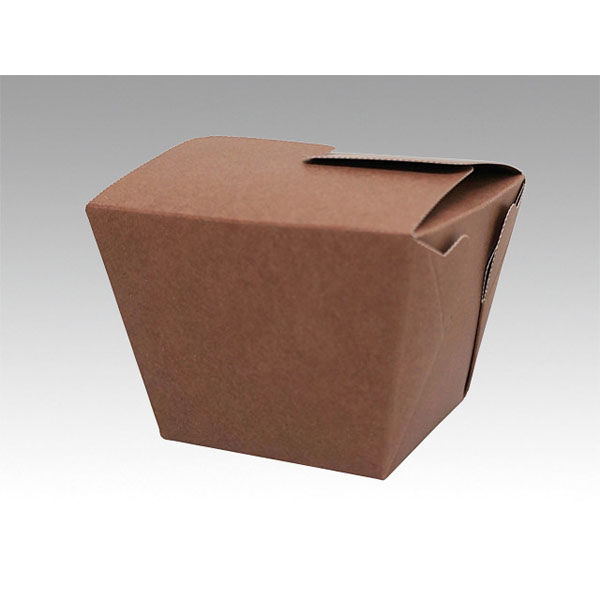 協和パック 弁当容器 デリメイト 8080 ブラウン 521294 1袋(25個)（直送品）
