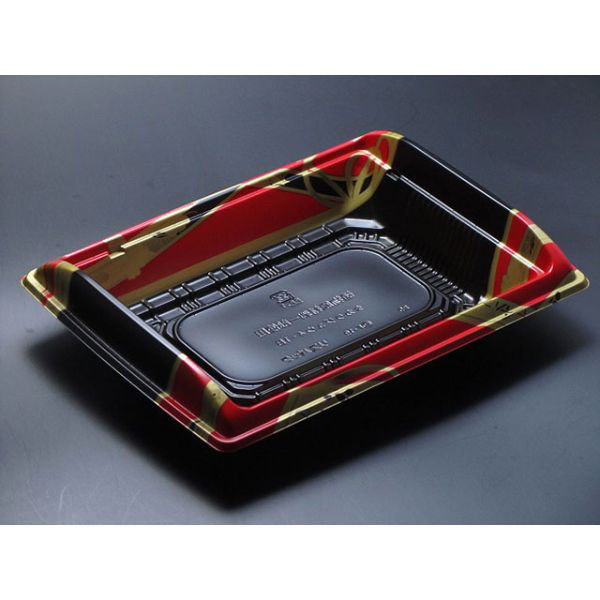 リスパック 重容器 バイオデリカ 宝重 4-1B まとい外赤 RHBC354 1袋(50個)（直送品）