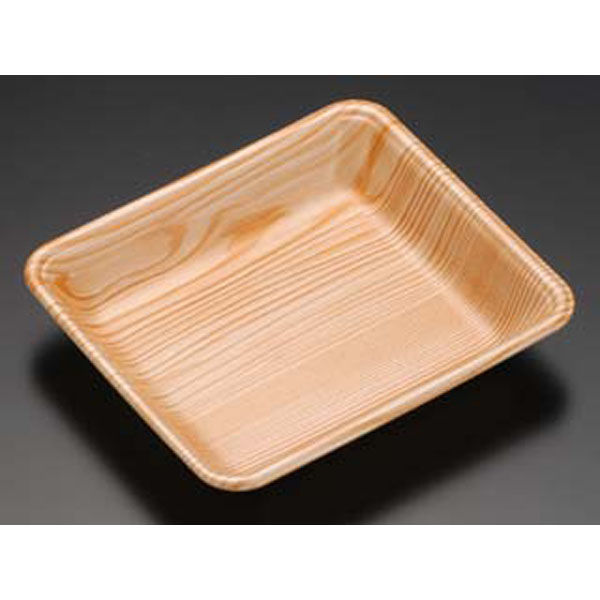 リスパック トレー J-20-17F 美人杉 FLFG294 1袋(100個)（直送品）