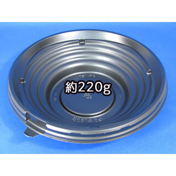 リスパック 丼容器 ハイクッカータカミ180B 黒 RHHH330 1袋(50個)（直送品）