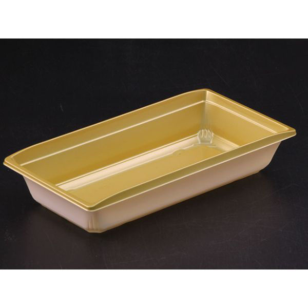 リスパック 弁当容器 饗庵3 中皿1 ひかり白 RHHL323 1袋(50個)（直送品）