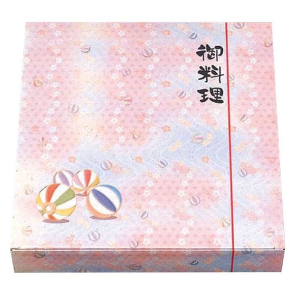 北原産業 仕出弁当 80-80恋夢 ワンピース 紙ボックス 本体 150191 1袋(50個)（直送品）