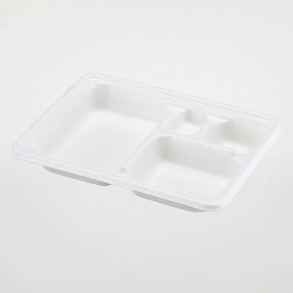 パックスタイル バガス容器 WB弁当 23-17E ラミ 653878 1袋(50個)（直送品）