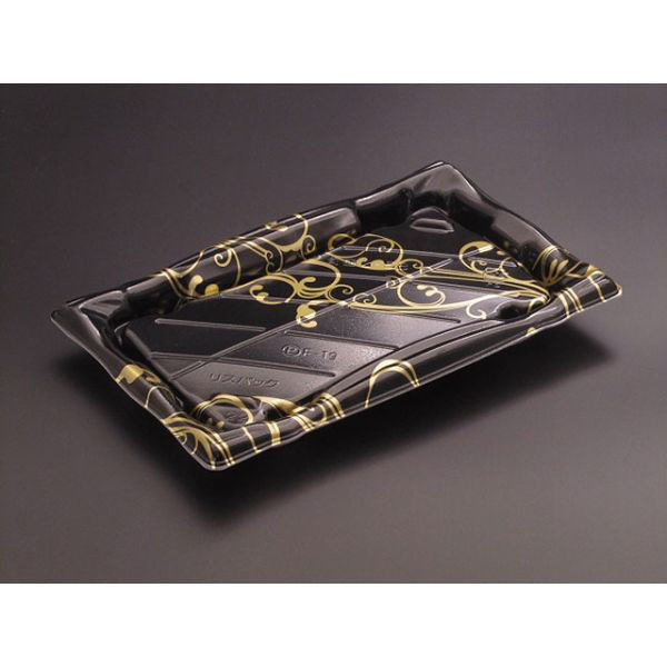 リスパック 寿司容器 旬盛 2-5B レイラ金 RSAJ334 1袋(50個)（直送品）