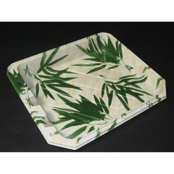 JSPパッケージング オードブル容器 斜めミニグルメバット本体 笹藤 00697657 1袋(25個)（直送品）