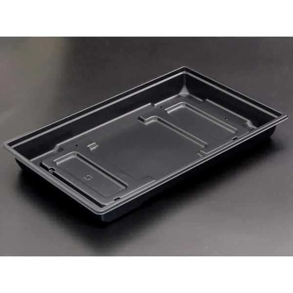 リスパック 弁当容器 饗膳 150B 黒 RHHK501 1袋(50個)（直送品）