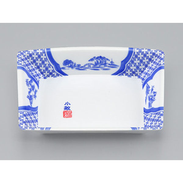 シーピー化成 刺身・鮮魚容器 V-304 小紋山水 0210304000490 1袋(50個)（直送品）