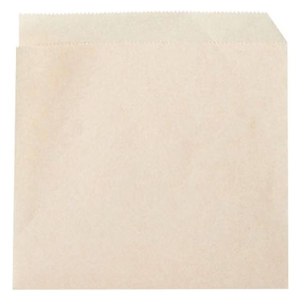 パックタケヤマ 惣菜袋 耐油ナチュラル 三角袋 S XZT10014 1袋(200個)（直送品）