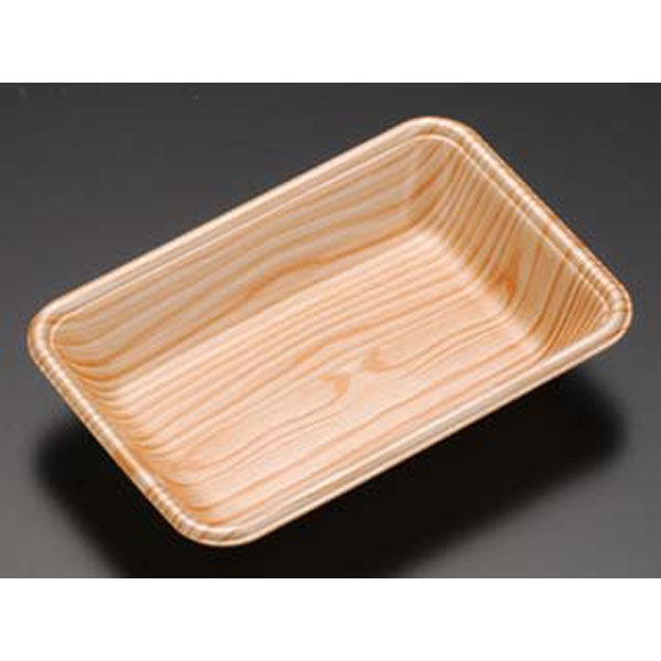 リスパック トレー J-20-13F 美人杉 FLFG210 1袋(100個)（直送品）