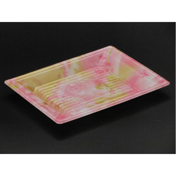 リスパック 寿司容器 万角20-15B はるかぜピンク RSAQ284 1袋(50個)（直送品）