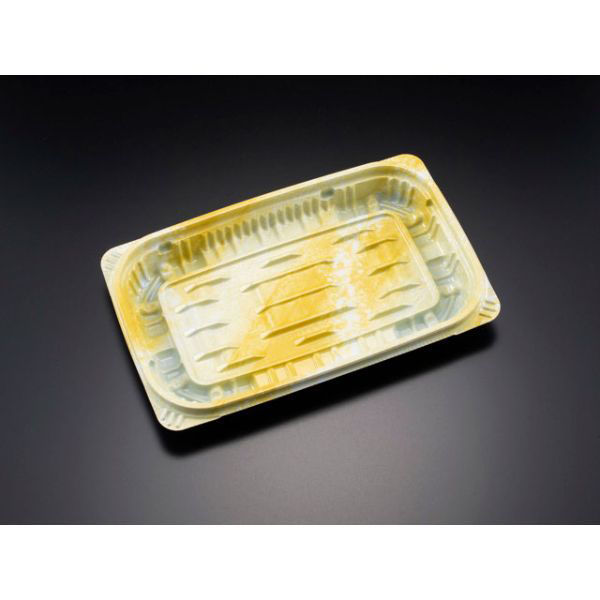 リスパック 惣菜容器 バイオデリカ キープ310B K-おんわイエロー RHIK525 1袋(50個)（直送品）