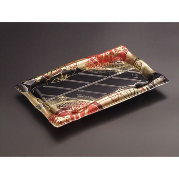 リスパック 寿司容器 旬盛 2-5B はれえまき赤 RSAJ332 1袋(50個)（直送品）