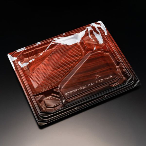 リスパック 弁当容器 バイオ 枠の内 揚80-2B K-ソース茶 RHBP304 1袋(50個)（直送品）