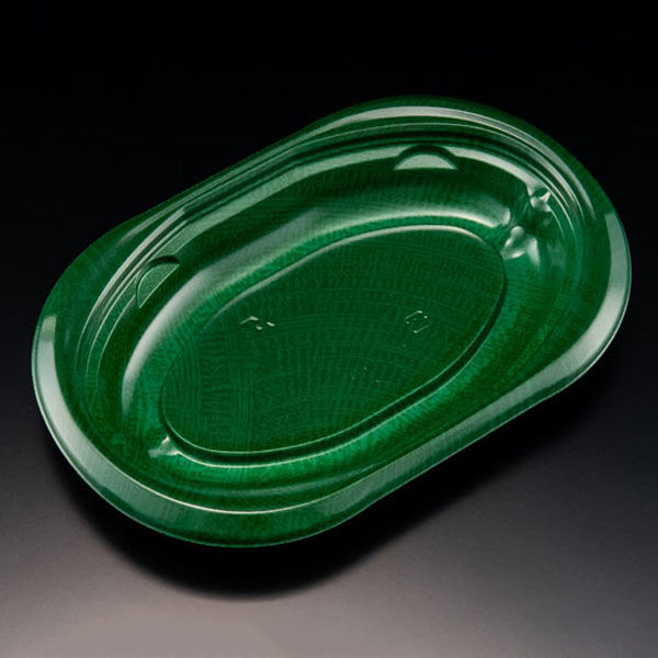 リスパック 軽食容器 バイオデリカ サラエル D21B K-ビアグリーン RHBL109 1袋(50個)（直送品）