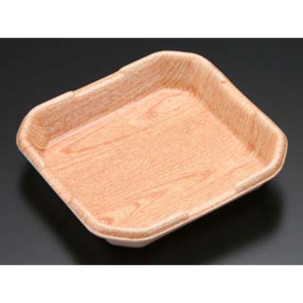 リスパック トレー しゃぶしゃぶ2人A 千年杉 FLFB029 1袋(50個)（直送品）