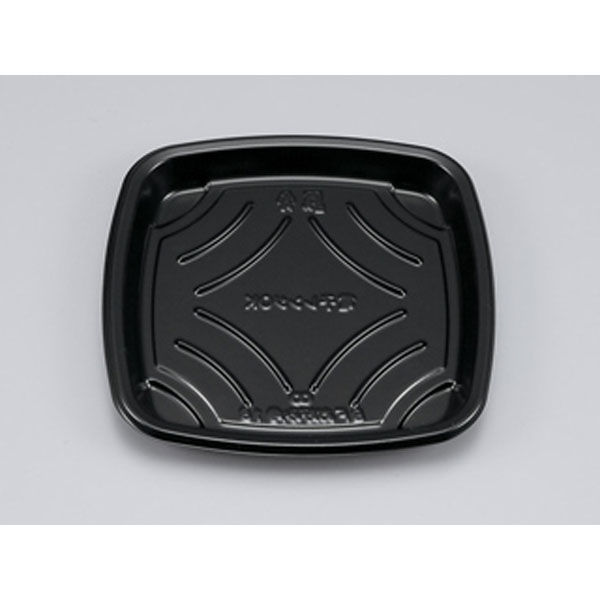 シーピー化成 惣菜容器 BFお好み角18黒本体 0145518000525 1袋(50個)（直送品）