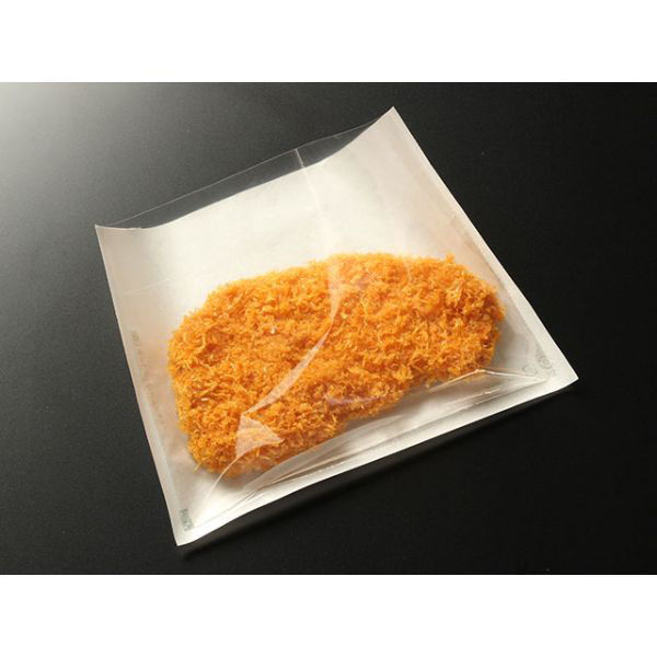 パックスタイル 惣菜袋 エコテトラ 20-15 晒 00587620 1袋(100個)（直送品）