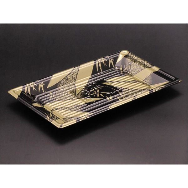 リスパック 寿司容器 万角25-15B ささはく金 RSAQ481 1袋(50個)（直送品）