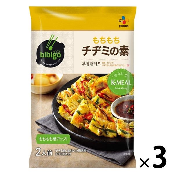 bibigo（ビビゴ） チヂミの素（2人前） 3個 CJ FOODS JAPAN 韓国料理 - アスクル