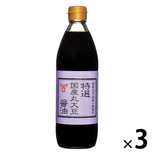 フンドーキン 食品無添加 丸大豆生しょうゆ 2本 - 調味料・料理の素・油