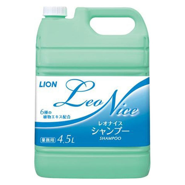 レオナイス シャンプー 業務用 詰替え 4.5L 弱酸性 グリーンフローラルの香り ライオン　1個