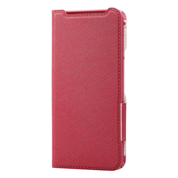 Google Pixel 8 ケース レザー 手帳型 衝撃吸収 ディープピンク PM-P233PLFUJPND エレコム 1個（直送品）