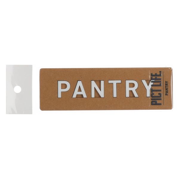 ハイロジック PICT LIFE 「PANTRY」 白 1枚 ピクトサイン ピクトグラム（直送品）