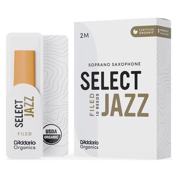 D'Addario WoodWinds ソプラノサックス用リード SELECT JAZZ FILED ORSF10SSX2M 硬さ:2M（直送品）